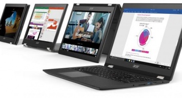 Acer представила ноутбук-трансформер Spin