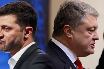 Петр Порошенко и Владимир Зеленский устроили позорный скандал в прямом эфире