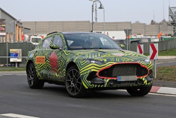 Aston Martin приступила к испытаниям своего первого кроссовера