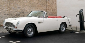 Aston Martin сделал из классической модели электромобиль