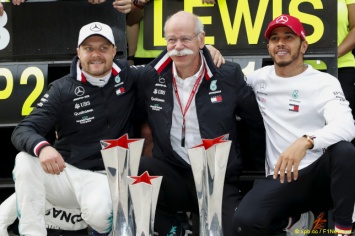Mercedes: три дубля в трех первых гонках сезона