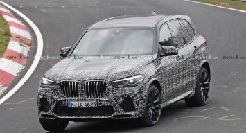 Обновленный BMW X5 M испытали на Нюрбургринге