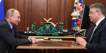 Путин поддержал планы губернатора Ставрополья выдвигаться на новый срок