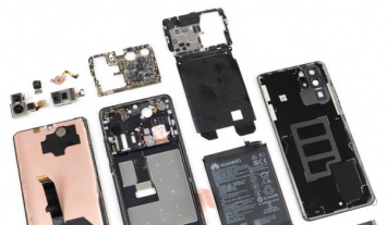 Смартфон Huawei обладает посредственной ремонтопригодностью