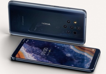 Смартфон Nokia 9 PureView с камерой из пяти модулей оценили в 20 999 грн