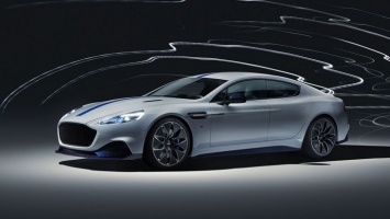 Aston Martin показал уникальный электрический спорткар Rapid E