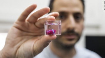 Модель человеческого сердца впервые напечатали на 3D-принтере