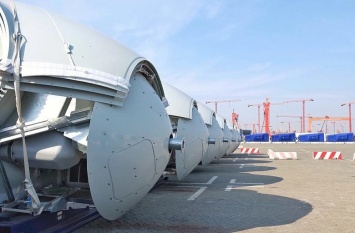 В китайском порту погрузили компоненты для ВЭС в Запорожской области, - ФОТО