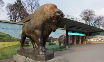 Скульптуры "Зубр и львы" в Киевском зоопарке будут воспроизведены в своей первоначальной форме - КГГА