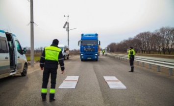 На новой весовой площадке Днепропетровской области задержали фуру с рекордным перегрузом