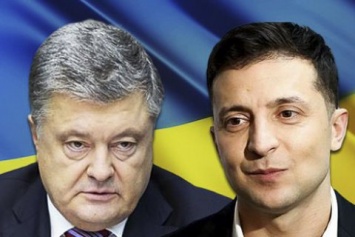 КМИС: отрыв Зеленского от Порошенко постепенно сокращается