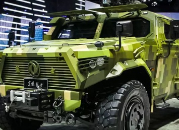 В Китае презентовали «убийцу» российского «Тигра» броневик Dongfeng Mengshi CSK131