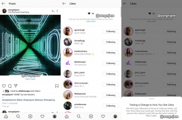 В Instagram планируют скрыть количество лайков под постами от пользователей