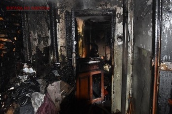 Пожар в многоэтажке: пострадали две женщины