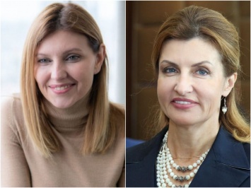 Елена Зеленская и Марина Порошенко проголосовали: что хотели сказать своими нарядами жены кандидатов в президенты