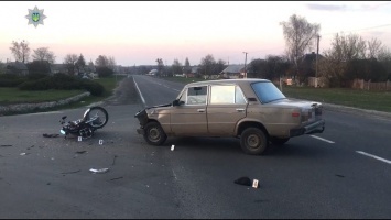 В Боромле в ДТП травмирован водитель мопеда
