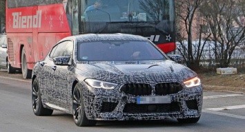 Новый BMW M8 Gran Coupe выкатился на тесты