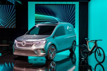 Renault показал концепт будущего электрического фургона Kangoo