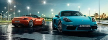 Спорткары Porsche 718 Boxster и Cayman станут электрическими