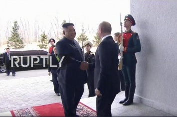 Путин и Ким Чен Ын встретились на острове Русский