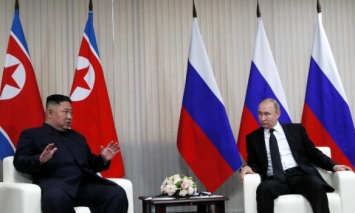 Ким Чен Ын впервые лично встретился с Путиным