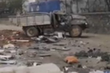 Серьезное ДТП случилось в Киеве с участием грузовика