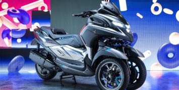 Компания Yamaha патентует скутер Yamaha 3CT