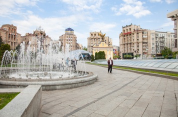 В Киеве накануне Пасхи заработали шесть крупнейших фонтанов