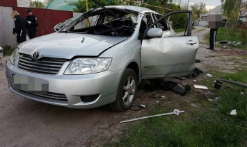 В Харькове в окно автомобиля бросили гранату