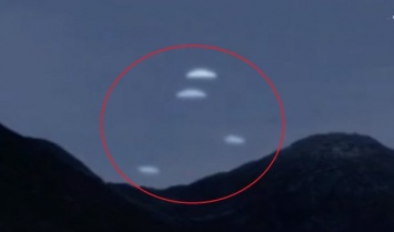 В Норвегии засняли «флот НЛО»: Пришельцы могут строить базу для вторжения