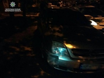 В Запорожье пьяный водитель разбил три авто, - ФОТО