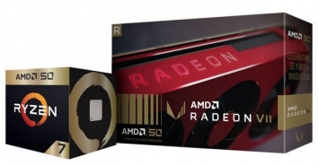 AMD подготовила юбилейные варианты процессора Ryzen 7 2700X и видеокарты Radeon VII Gold Edition