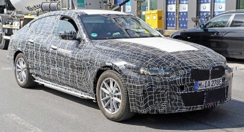 BMW i4 впервые замечен на тестах