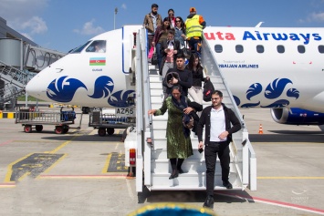 Лоу-кост Buta Airways выполнил первый рейс из Баку в Харьков со 100% загрузкой