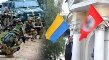 «Хотят как в 45-м»: Сеть иронично отреагировала на нацистский флаг на позициях ВСУ в Донбассе