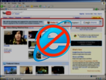 Как инженеры YouTube самовольно «убили» Internet Explorer 6