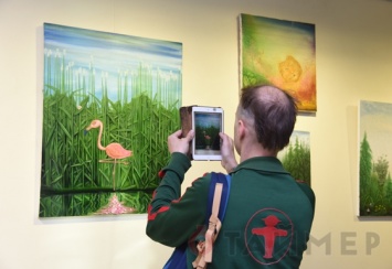 Жванецкий показал одесситам свои картины