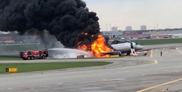 41 погибший в горящем самолете: на борту была украинка