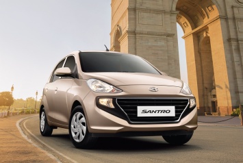 Hyundai выпустит дешевый вариант Santro за 330 тысяч рублей