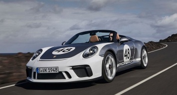 Назван рублевый ценник на Porsche 911 Speedster