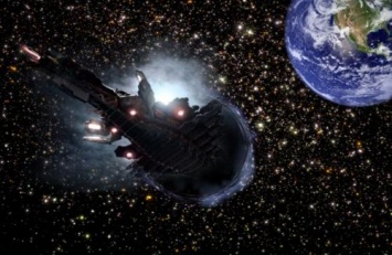 Разрушитель миров: Громадный корабль пришельцев вышел из черной дыры рядом с Солнечной системой