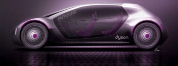 Компания Dyson обнародовала патенты на свой первый электромобиль