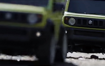 Это забавно: новый Suzuki Jimny в виде внедорожных роликов