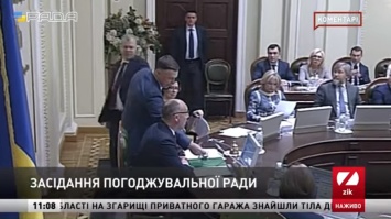 На стол Парубия бросили наручники: Савченко и Куприй срывали Согласительный совет