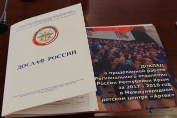 Аксенов возглавил наблюдательный совет регионального отделения ДОСААФ России Республики Крым