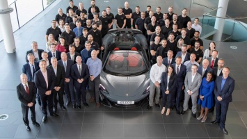 Завод McLaren в Уокинге выпустил 20-тысячный автомобиль