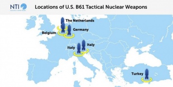 В России запаниковали из-за ядерного оружия США в Европе