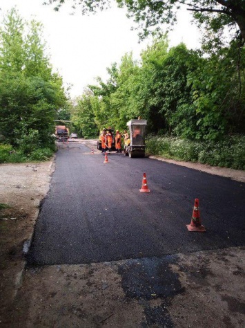Ямочный ремонт дорог провели на нескольких улицах Симферополя