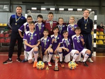 У команды Первомайска «бронза» школьной футзальной лиги Украины