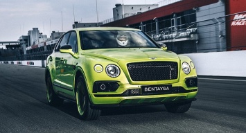 В Россию приехал эксклюзивный Bentley Bentayga